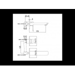 KOHLMAN Foxal Bateria umywalkowa QW180F