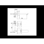 KOHLMAN Foxal Bateria umywalkowa QW180F