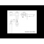 KOHLMAN NEXEN Bateria umywalkowa QW180U