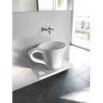 Artceram Cup Umywalka Stawiana na blat 70x50cm Biała OSL00501;00