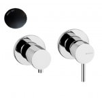 Bruma Lusitano Bateria natryskowa jednouchwytowa podtynkowa, z 2 wyjściami Night sky 1071621NS