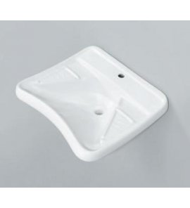 Flaminia Disabili Umywalka ergonomiczna ścienna 66x60 cm Biały G1009