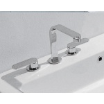 Flaminia One Bateria Umywalkowa 3-otworowa sztorcowa Chrom 113056/F