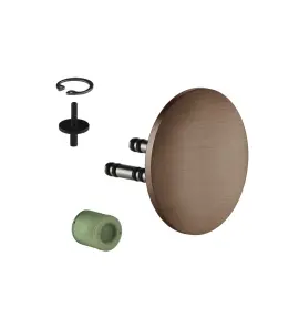 Gessi Ventaglio Zewnętrzna część pokrywy układu zaworu zwrotnego Copper Brushed PVD 54058.708