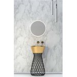 Hidra Wire Umywalka okrągła Ø 430 mm White/gold W1.013