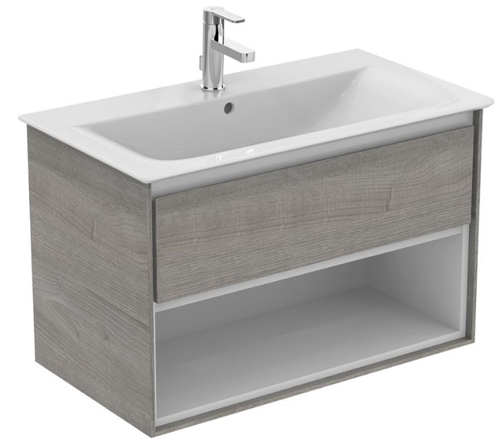 Ideal Standard Connect Air Szafka 80 cm pod umywalkę jasnobrązowe drewno E0827UK
