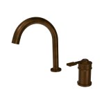 Remer Atelier Bateria umywalkowa jednouchwytowa dwuotworowa Oil Bronze AL57BR