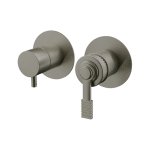 Remer Atelier Bateria wannowo-natryskowa podtynkowa 2-drożna - element zewnętrzny Visual Inox AL92ZPWBXV