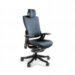 Unique Wau 2 Fotel biurowy ergonomiczny Ciemno szary W-709-W-BL