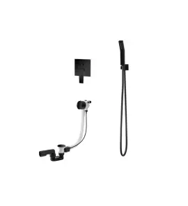 Vedo Sette Nero System wannowo podtynkowy II Czarny Matowy VBS7242CZ