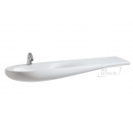 Laufen Il Bagno Alessi One Umywalka ścienna 160x50 cm biała H 814971 400 109 1