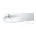 Laufen Il Bagno Alessi One Umywalka ścienna 160x50 cm biała H 814971 400 109 1