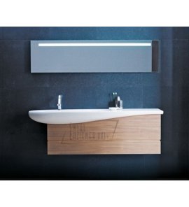 Laufen Il Bagno Alessi One Umywalka ścienna 160x50 cm biała H 814971 400 109 1