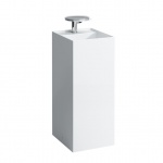 Laufen Kartell Monolityczna umywalka wolnostojąca 90 cm biała H 811331 000 112 1