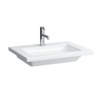 Laufen Living Square Umywalka ścienna 65x48 cm biała H 816431 000 109 1