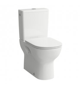 Laufen Lua Miska WC do kompaktu 36x65 cm biała H 824081 000 000 1