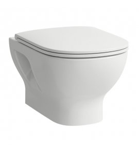 Laufen Lua Miska WC ścienna BASIC 36x52 cm RIMLESS biała H 820081 000 000 1