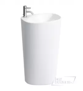 Laufen Palomba Monolityczna umywalka przyścienna 90 cm biała H 811804 000 109 1