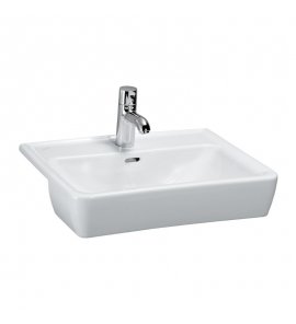 Laufen Pro A Umywalka półwpuszczana w blat 56x44 cm biała H 812961 000 104 1