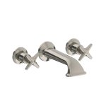 Lefroy Brooks Classic Bateria wannowa podtynkowa Silver Nickel LS1152NK