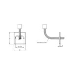 Lefroy Brooks Classic Grzejnik łazienkowy elektryczny 610x762 mm Chrom LB3200CP-SE