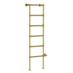 Lefroy Brooks Classic Grzejnik łazienkowy elektryczny 505x1788 mm stojący Polished Brass LB3206PB-SE