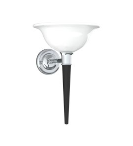 Lefroy Brooks Classic Kinkiet dekoracyjny w kształcie pochodni Chrom LB4018CP
