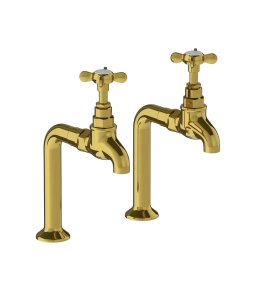 Lefroy Brooks Classic Kran kuchenny - zestaw Polished Brass LB1590PB