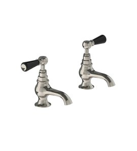 Lefroy Brooks Classic Krany wannowe stojące - zestaw Silver Nickel BL8054NK