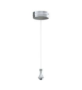 Lefroy Brooks Classic Lampa wisząca Chrom LB4007CP