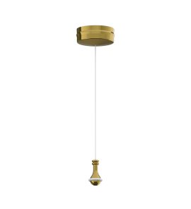 Lefroy Brooks Classic Lampa wisząca Antique Gold LB4007AG