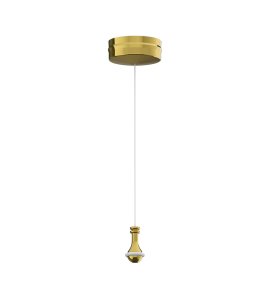 Lefroy Brooks Classic Lampa wisząca Polished Brass LB4007PB