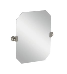 Lefroy Brooks Classic Lustro uchylne ośmiokątne Silver Nickel LB4946NK
