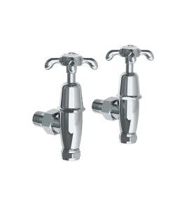 Lefroy Brooks Classic Zawory do grzejników łazienkowych Chrom FH1150CP