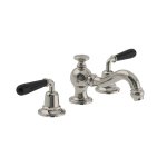 Lefroy Brooks La Chapelle Bateria umywalkowa 3-otworowa z korkiem automatycznym Silver Nickel FB1204NK
