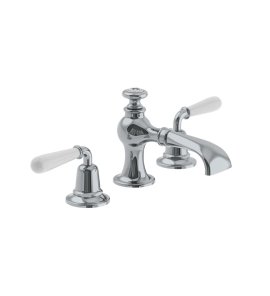 Lefroy Brooks La Chapelle Bateria umywalkowa 3-otworowa z korkiem automatycznym Chrom FW1205CP