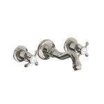 Lefroy Brooks La Chapelle Bateria umywalkowa 3-otworowa podtynkowa Silver Nickel FH1208NK