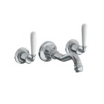 Lefroy Brooks La Chapelle Bateria umywalkowa 3-otworowa podtynkowa Chrom FW1208CP