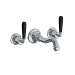 Lefroy Brooks La Chapelle Bateria umywalkowa 3-otworowa podtynkowa Chrom FB1208CP