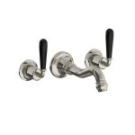 Lefroy Brooks La Chapelle Bateria umywalkowa 3-otworowa podtynkowa Silver Nickel FB1208NK