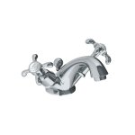 Lefroy Brooks La Chapelle Bateria umywalkowa z korkiem automatycznym Chrom FH1189CP