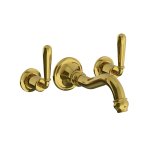 Lefroy Brooks La Chapelle Bateria wannowa podtynkowa Polished Brass FM1290PB