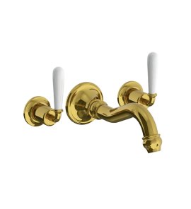 Lefroy Brooks La Chapelle Bateria wannowa podtynkowa Polished Brass FW1290PB