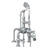 Lefroy Brooks La Chapelle Bateria wannowa 3-otworowa z zestawem prysznicowym Chrom FH1140CP