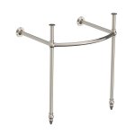 Lefroy Brooks La Chapelle Stojak z przegubem kulowym do umywalki Silver Nickel LB3227NK