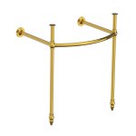 Lefroy Brooks La Chapelle Stojak z przegubem kulowym do umywalki Polished Brass LB3227PB