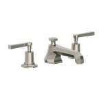Lefroy Brooks Mackintosh Bateria umywalkowa 3-otworowa z korkiem automatycznym Silver Nickel ML1228NK