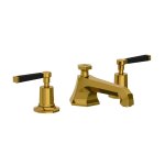 Lefroy Brooks Mackintosh Bateria umywalkowa 3-otworowa z korkiem automatycznym Antique Gold MB1228AG
