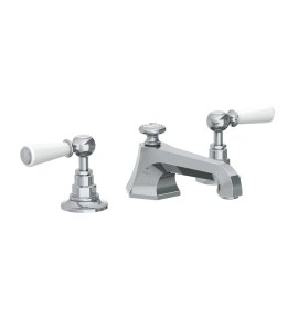 Lefroy Brooks Mackintosh Bateria umywalkowa 3-otworowa z korkiem automatycznym Chrom WL1228CP