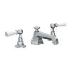 Lefroy Brooks Mackintosh Bateria umywalkowa 3-otworowa z korkiem automatycznym Chrom WL1228CP